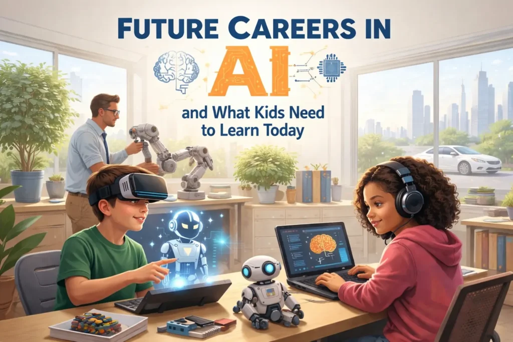 Future Careers in AI and What Kids Need to Learn Today