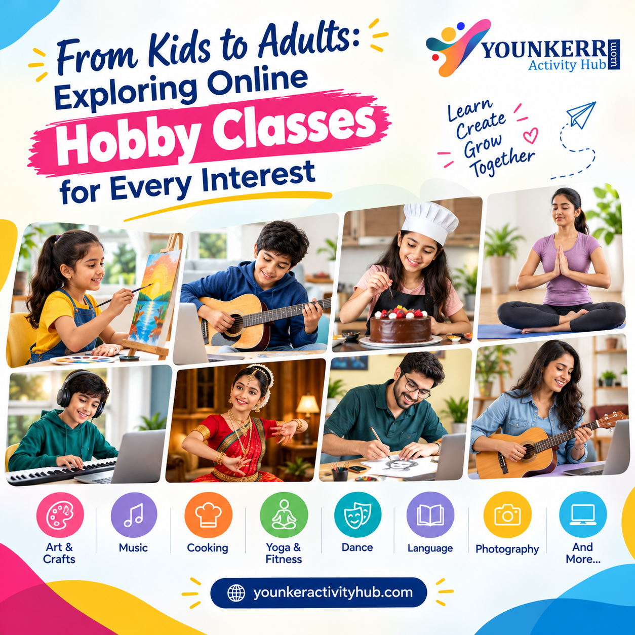 From Kids to Adults Exploring Online Hobby Classes for Every Interest